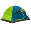 Image de AKTIVE 52999 - Tente Igloo 4 Hommes à Double Toit, Taille 240X210X130cm, Double Toit, Double Porte avec Fermeture Éclair et Moustiquaire sur Le Dessus, Tente de Camping