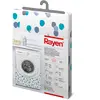 Image de Rayen | Couverture de laveuse moyenne | Boîtier de machine à laver à chargement frontal| Laveuse et sèche-cheveux avec Zipper | 84 x 60 x 60 cm, Blanc
