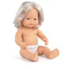 Image de Miniland Miniland31052 38 cm européenne Petite Fille sans sous-vêtements