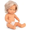 Image de Miniland Poupée Bébé Blonde Européenne 38 Cm