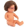 Image de Miniland Poupon Européen Avec Syndrome De Down Et Lunettes 38 Cm