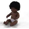 Image de Miniland Poupée bébé Afro-américaine Fille avec sous-vêtements, 38 cm (31160)