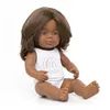 Image de Miniland Poupée bébé autochtone australienne Fille de 38 cm, fabriquée en Vinyle Doux. Présentation en boîte avec sous-vêtements, 31182