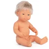 Image de Miniland Poupée Bébé Avec Syndrome De Down Rubio 38 Cm
