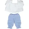 Image de Miniland Chemisier Et Pantalon D'été Pour Poupée 38 Cm
