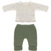 Image de Miniland Ensemble Tricot Pull Et Pantalon 32 Cm