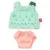 Image de Miniland - Vêtements pour poupée de 21 cm, accessoire de vêtements pour poupées, T-shirt vert, 21