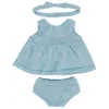 Image de Miniland Vêtements pour poupées 38,1 cm en Tricot Robe et Bandeau   ECO, fabriqué en Espagne, qualité, Jeu de rôle, éducatif