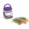 Image de Miniland Contenant de 200 disques translucides Multicolores pour des activités de tri et de comptage. pour Les Enfants de 3 à 6 Ans