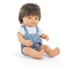 Image de Miniland Poupée Bébé Châtain 38 Cm