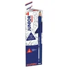 Image de Alpin Trimax Crayons graphites à mine épaisse 12 pièces Multicolore