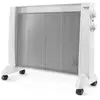 Image de Taurus PRMB 1600 - Radiateur panneau rayonnant électrique 1600W, 3 températures, Thermostat réglable, Roues, Protection anti-chaleur, Silencieux, Blanc
