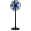 Image de Taurus Boreal 16C Elegance - Ventilateur sur pied 40W, hauteur jusqu'à 130cm, 5 lames, diamètre 40cm, 3 vitesses, système d'oscillation et d'inclinaison, poignée de transport, base ronde, silencieux