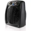 Image de Taurus Tropicano 2400 - Radiateur soufflant 2400W, 3 positions froid/Chaud, Surface jusqu'à 24m2, Thermostat réglable, Fonction ventilateur, Témoin lumineux de fonctionnement, Noir
