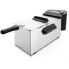Image de Taurus Professional 4 - Friteuse électrique 2200W, 4L, Position égouttage huile, pour 5 à 6 portions, Température réglable, Inox, Noir