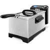 Image de Taurus Professional 3 Plus - Friteuse électrique 2100W, 3L, Position égouttage huile, pour 4 à 5 portions, Température réglable, Système de filtrage huile, Inox, Argenté
