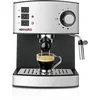 Image de TAURUS - Machine à expresso Mini Moka 850W, pour café moulu, 2 tasses, 15 bars, Système Extra Cream, Buse vapeur, Inox