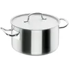 Image de Lacor 50033 Marmite Braisière avec Couvercle 32 cm, Argent