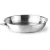 Image de Lacor - 56724 - Corps de poêle Combi, acier inoxydable 18/10, finition intérieure, fond diffuseur de chaleur sandwich, 2 litres, empilable, allant à l’induction, Four, lavable lave-vaisselle, ø24cm