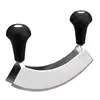 Image de Hachoir - berceuse double manuel inox Lacor