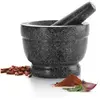 Image de Lacor 60516 Mortier avec Pilon Granite diamètre 16 cm et hauteur 12cm