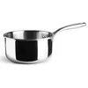 Image de Lacor - 60868 - Casserole Trichef, 2,5 L, 18 cm, Acier Inoxydable 18/10 et Aluminium 1060 Trois Couches, Poignée en Acier Moulé, Adaptée à l’Induction, au Four et au Lave-Vaisselle