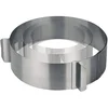 Image de Lacor 68200 Emporte-Pièces Cercle Extensible en Inox 16,30 cm, Argenté