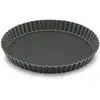 Image de Lacor 68823 Moule à Tarte Dentelé Aluminium Antiadhésiférent 32 cm, Noir