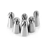 Image de 6 douilles russes en inox Lacor
