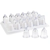 Image de Lacor 68994 24 Pièces de Douilles Assorties Acrylique, White