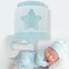 Image de Dalber Applique murale enfant Baby Dreams Etoile Bleu, 76019T, E27