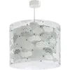 Image de Dalber Lustre Chambre Lampe Suspension Plafonnier Pour Enfants, Clouds Nuages Gris, 41412ME, E27