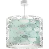 Image de Dalber Lustre Chambre Lampe Suspension Plafonnier Pour Enfants, Clouds Nuages Vert, 41412MH, E14