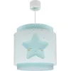 Image de Dalber Lustre Chambre Lampe Suspension Plafonnier Pour Enfants, Baby Dreams Etoile Bleu, 76012MT, E27