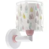 Image de Dalber Applique Murale Enfant Color Rain Couleurs De Pluie Multicolore, 41439, E27