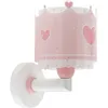 Image de Dalber Applique Murale Enfant Little Queen Couronne Princesse Rose, 61109, E27