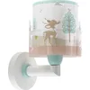 Image de Dalber Applique Murale Enfant Loving Deer Cerf animaux Rose, 61279, E27
