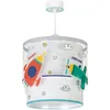 Image de Dalber Lustre Chambre Lampe Suspension Enfant Baby Travel Voitures Avions, 61682, E27