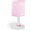 Image de Dalber Lampe de Chevet Collection "Sweat Dreams Pink", Coeurs rose