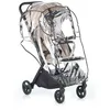 Image de Jané Habillage Pluie Universel pour Poussette et Landau, Protection Imperméable Transparente avec Fenêtre et Aération, Sac Inclus