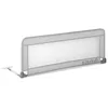 Image de Jané Barrière de Lit Rabattable 110 cm, Extra Haute, Maille Respirante, Sac de Transport Inclus, Gris