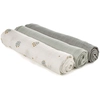 Image de 3 langes en mousseline Botanic