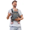 Image de Jané Dual Porte-Bébé Ergonomique, Dès la Naissance (3,5 15 kg), 3 Positions, Rembourré et Respirant, Gris