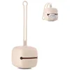 Image de Jané Boîte à Sucette en Silicone Bébé, Capacité 2 Sucettes, Attache Facile, Flexible et Résistante, Sans BPA, Compatible Lave-vaisselle, Beige