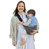 Image de Jané Catch Écharpe de Portage Bébé Hanche, Portage Latéral, Réglable, Ergonomique et Antidérapante, 100% Coton, 9-48 Mois, Gris