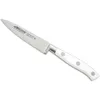 Image de Arcos Couteau d'Office Forgé en Acier Inoxydable 100 mm   Manche Ergonomique en Polyoxyméthylène, Idéal pour Éplucher les Fruits et Légumes   Blanc, Série Riviera Blanc