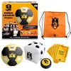 Image de IMC Toys Kings League Jeu Officiel de Football recrée Un Vrai Match avec Ballon, Cartes et Bouton Poussoir pour Enfants à partir de 6 Ans