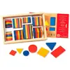 Image de Goula Jeu De Blocs Logiques En Bois 48 Pièces