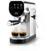 Image de Ufesa Sienna Machine à Café Expresso et Cappuccino 20 Bars, Écran Tactile Digital, 1360W, Buse de mousse de lait, 0.9L, Café Moulu, avec Steamer, Fonction Chauffe-Tasses, Inox