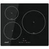 Image de CATA Plaque à induction IB 6303 E2 BK 3 zones cuisson contrôle tactile 9 niveaux puissance réglable verrouillage sécurité minuterie couleur noire